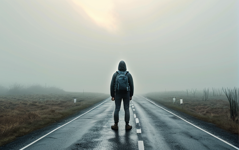 **Image Prompt:** A person standing at a crossroads shrouded in mist (representing uncertainty), but with a determined expression and a backpack, symbolizing resilience and preparedness. In the distance, faint sunlight breaks through the mist, hinting at potential opportunities. The overall tone is hopeful and adventurous.